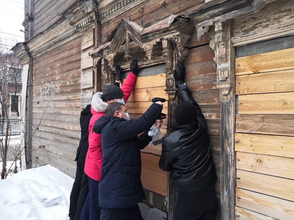 Резной наличник украли на объекте культурного наследия в Нижнем Новгороде