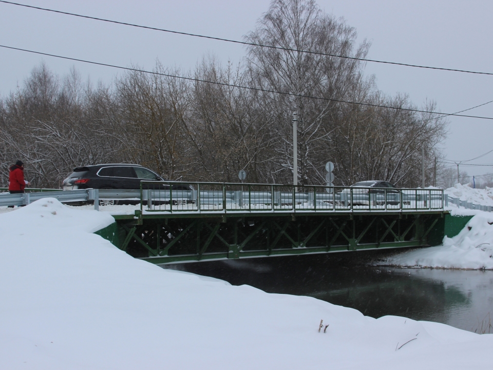 Image for В Балахне открыли новый мост через речку Теплая