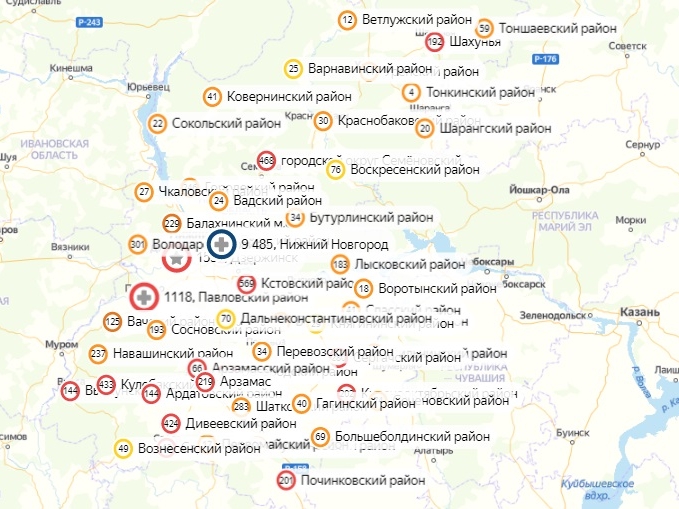 Обновлены данные коронавируса Нижегородской области