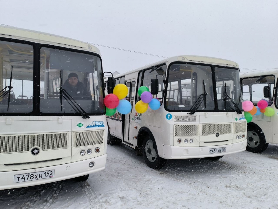 Image for Программу обновления автобусов запустят в районах Нижегородской области в этом году