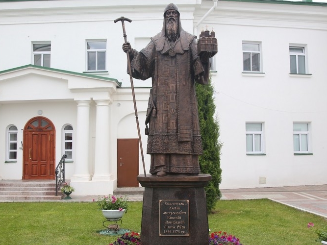 Image for Благовещенский монастырь торжественно представил новый памятник святителю Алексию