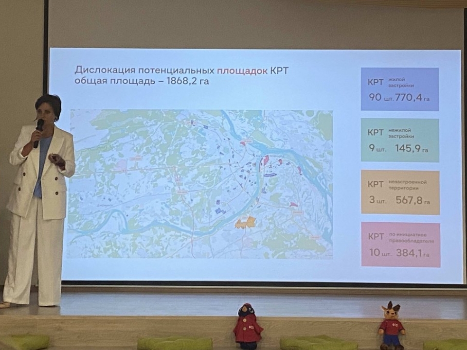 Image for Больше ста площадок могут попасть под программу КРТ в Нижнем Новгороде
