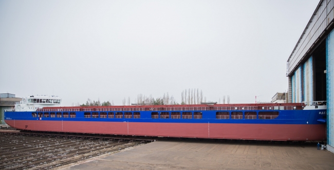 Image for Сухогруз «ИДЕЛЬ 2» спущен на воду в Нижнем Новгороде