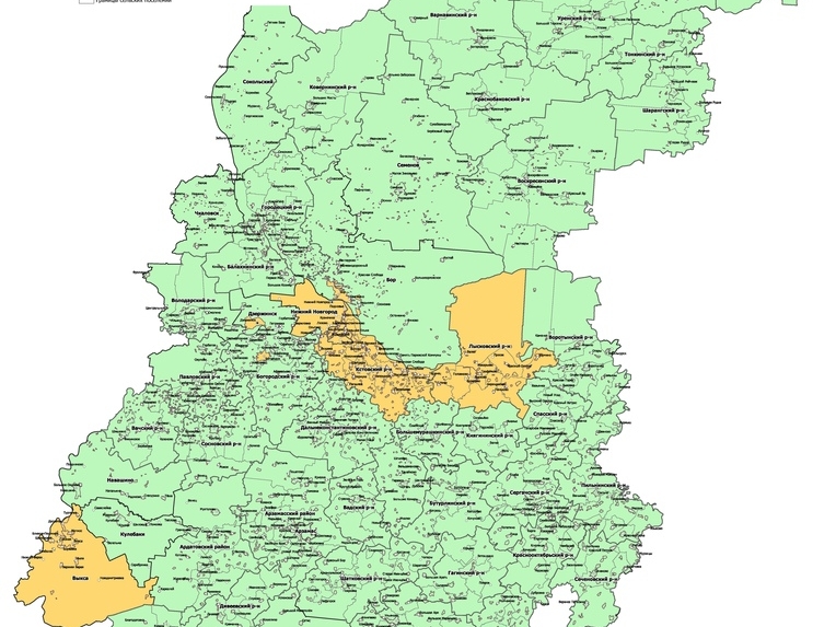 Image for Опубликована карта заражений коронавирусом в Нижегородской области