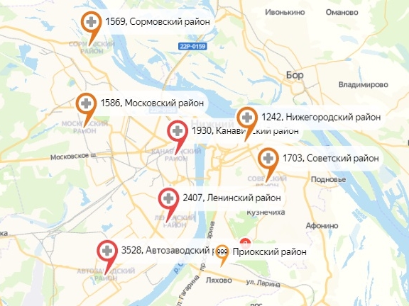 Почти 15 тысяч жителей Нижнего Новгорода заразились COVID-19