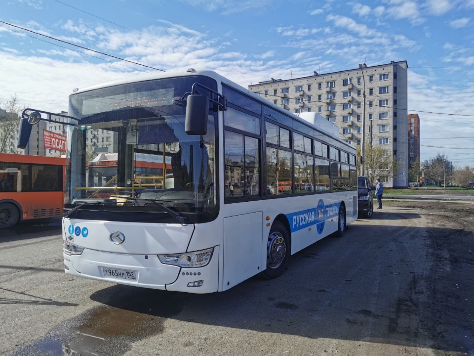 Image for Новые автобусы большой вместимости начали тестировать в Нижнем Новгороде