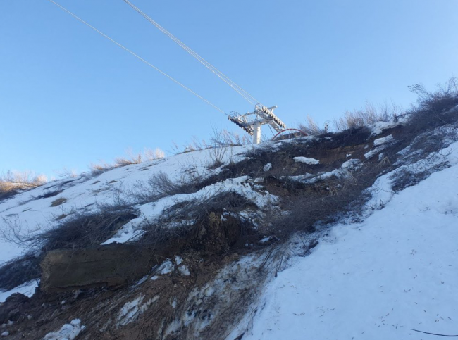 Image for Оползень сошел под канатной дорогой в Нижнем Новгороде