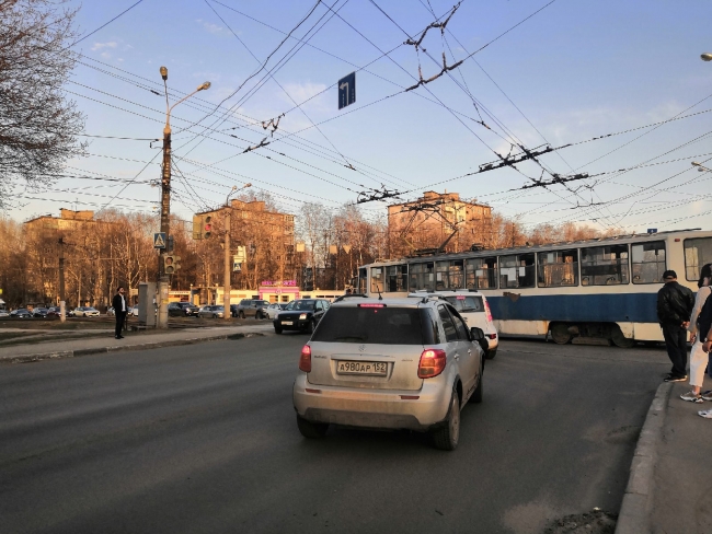 Image for Транспорт "встал"  в Советском районе Нижнего Новгорода из-за поломки трамвая