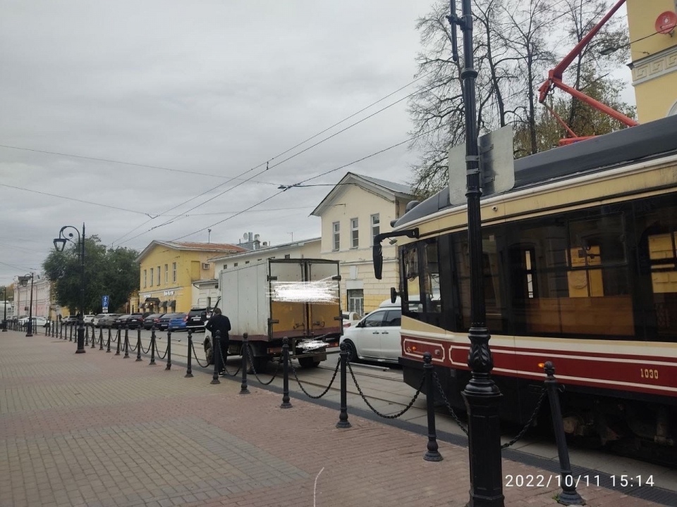 Image for Нижегородские городовые делают замечания водителям из-за неправильной парковки