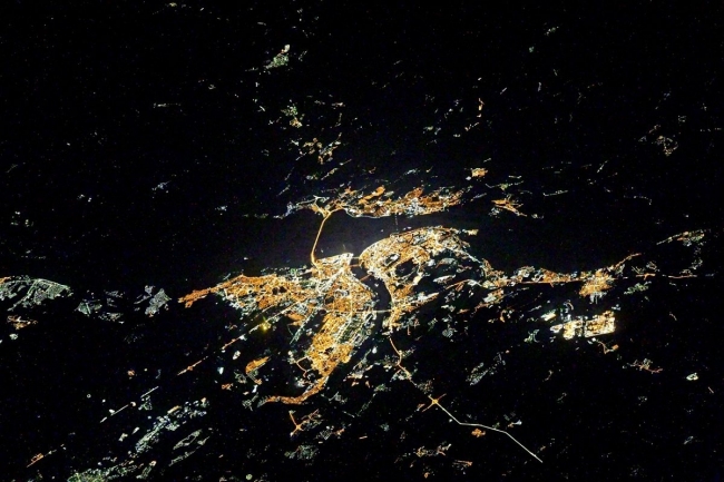 Image for Опубликован снимок Нижнего Новгорода из космоса 