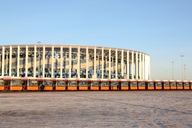 Image for Глеб Никитин передал ключи от 50 новых автобусов пассажирским предприятиям Нижнего Новгорода