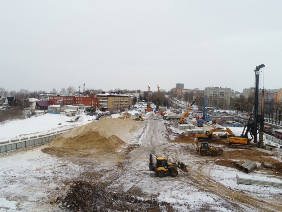 Image for Рабочие занялись усилением грунта на стройплощадке метро «Сенная» в Нижнем Новгороде