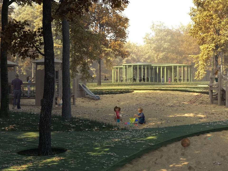 Image for Детское кафе с террасами откроют в парке Швейцария 