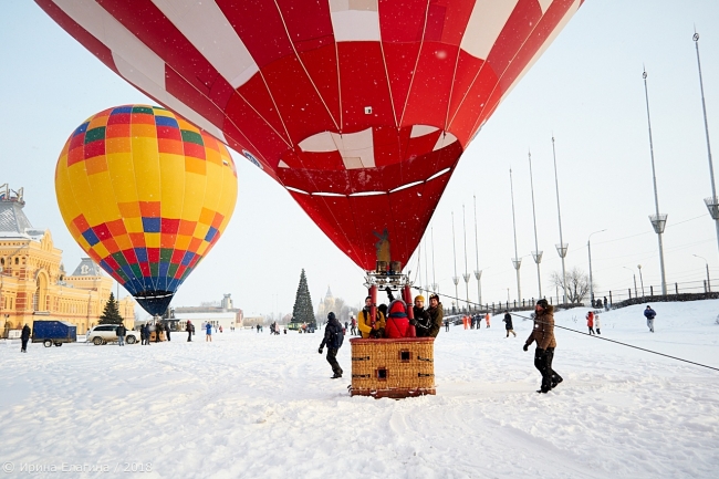 Image for Фестиваль воздушных шаров проходит в Нижнем Новгороде