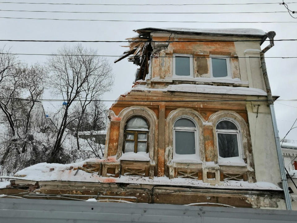 Image for Здание снесенного особняка на Черниговской в Нижнем Новгороде могут восстановить