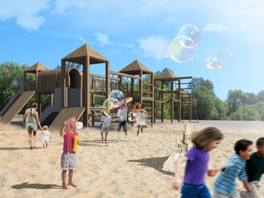 Image for Новый пляж в Молитовском затоне откроется до конца месяца