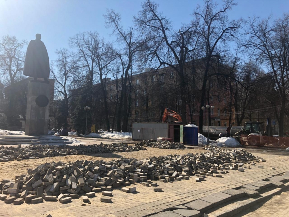 Image for Реконструкция сквера Нестерова в Нижнем Новгороде переходит на второй этап
