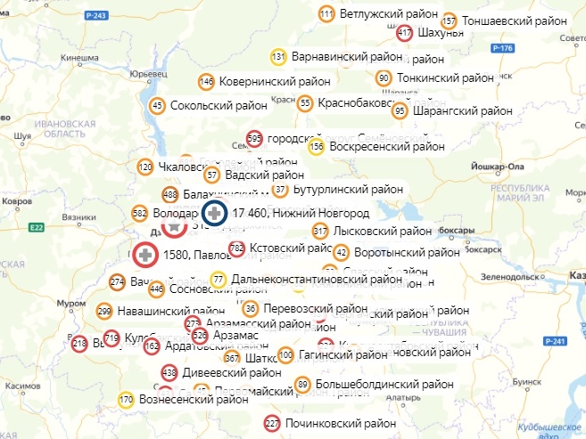 Image for Коронавирус не обнаружили в 29 районах Нижегородской области