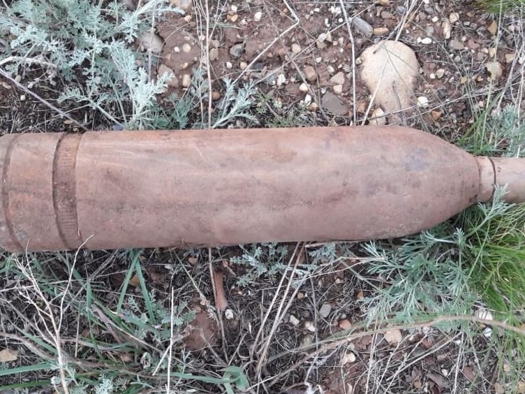 Старый артиллерийский боевой снаряд найден на свалке бытовых отходов в Нижнем Новгороде