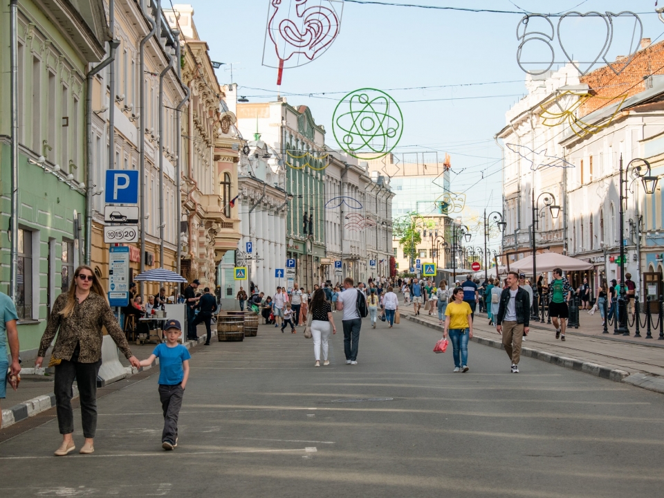 Image for  8,1 млн рублей выделят на украшение Нижнего Новгорода ко Дню города и Дню народного единства