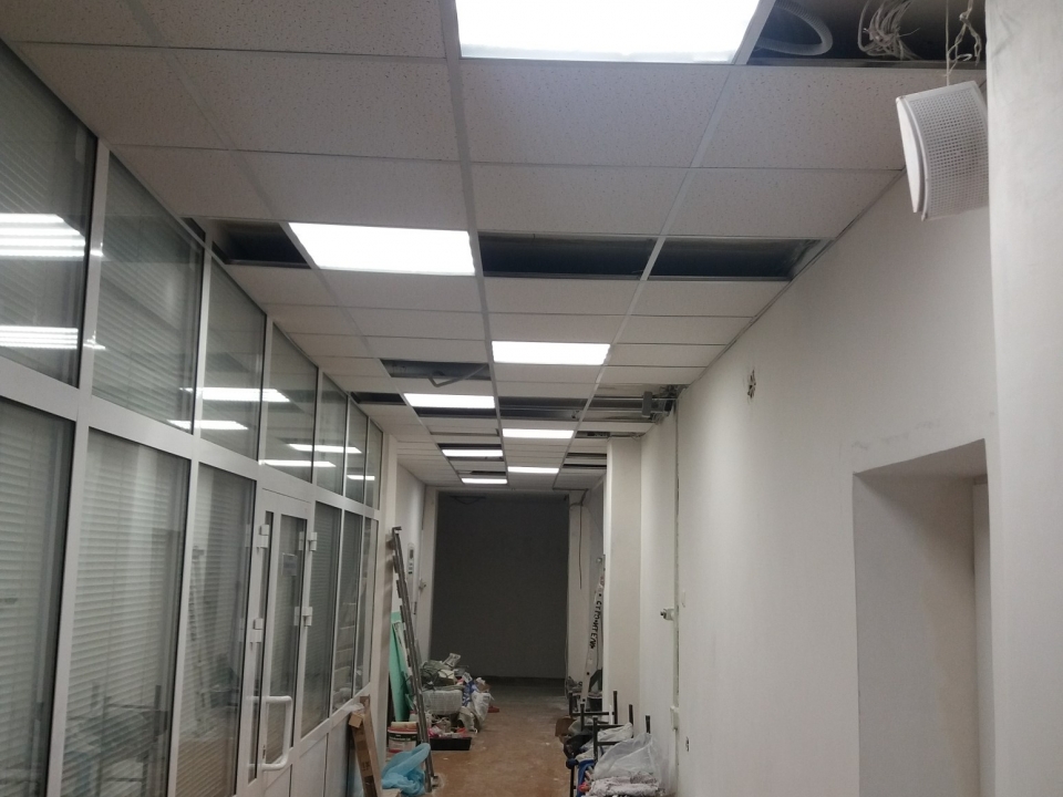 В поликлинике №50 Приокского района идут ремонтные работы