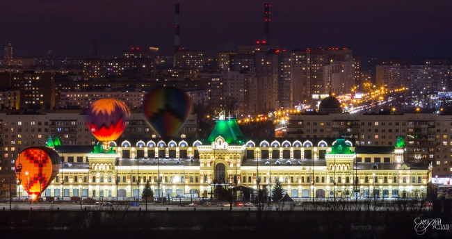 Image for Фиеста воздушных шаров прошла в Нижнем Новгороде