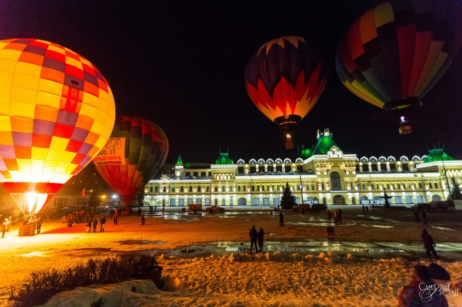 Image for Фиеста воздушных шаров прошла в Нижнем Новгороде
