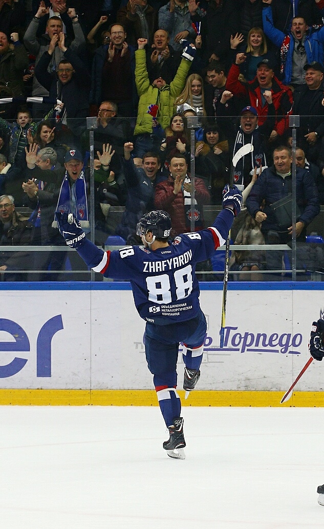 Image for Торпедовцы спасли второй домашний матч плей-офф против «Барыса»
