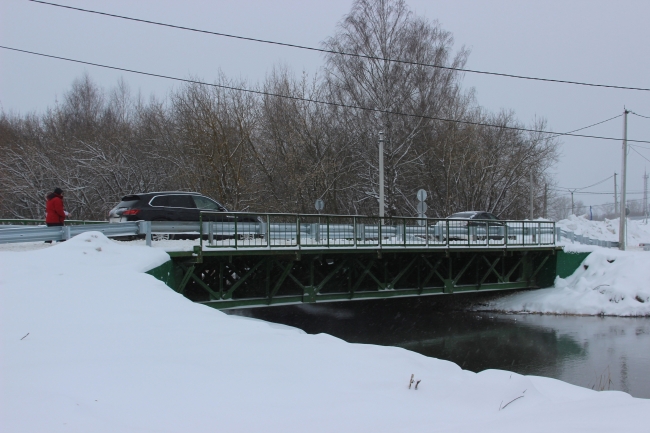 Image for В Балахне открыли новый мост через речку Теплая