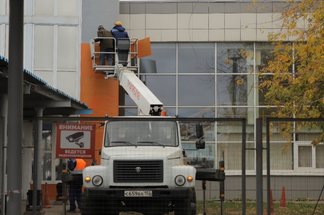 Image for В Дзержинске продолжаются работы по ремонту городского автовокзала