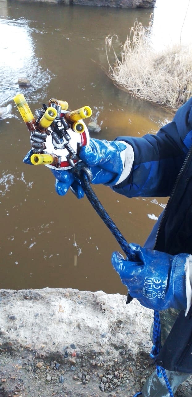 Image for 700 патронов нашли в реке в Городецком районе