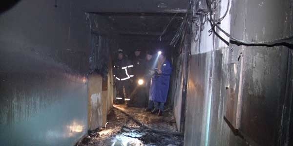 Image for 42 человека вывели из горящего дома в Дзержинске