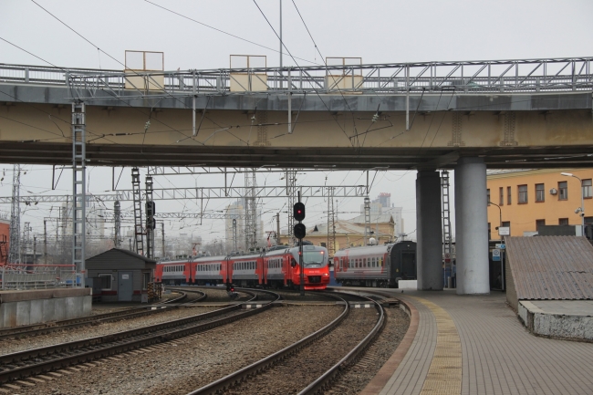 Image for Новый современный электропоезд отправился с вокзала «Нижний Новгород» 