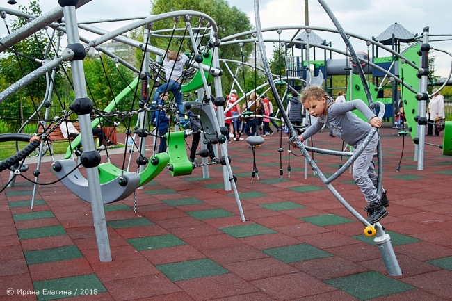 Image for Наталья Водянова открыла в Нижнем Новгороде инклюзивный игровой парк