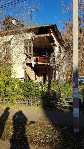 Image for Стена двухэтажного жилого дома обрушилась в городе Бор
