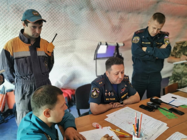 Image for Из-за приближающегося к Нижегородской области пожара МЧС развернуло оперштаб 