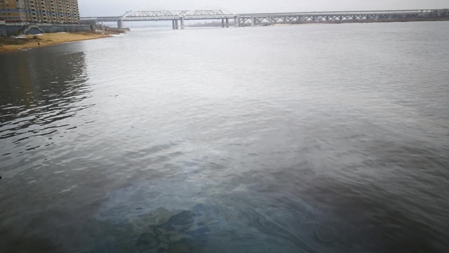 Image for В Нижнем Новгороде Волга снова загрязнена нефтепродуктами 