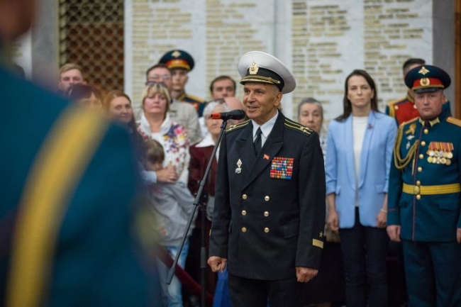 Image for Новобранцы Преображенского полка из Нижегородской области приняли присягу 