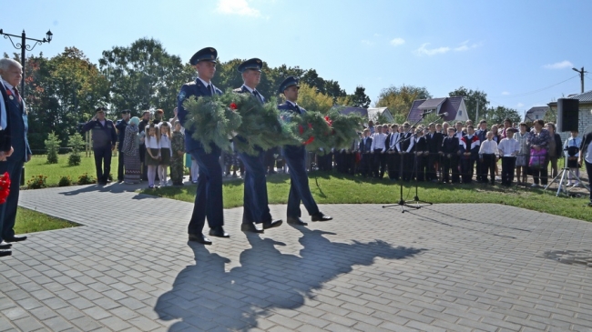 Image for Мемориал участникам Великой Отечественной войны открыли в Кстовском районе