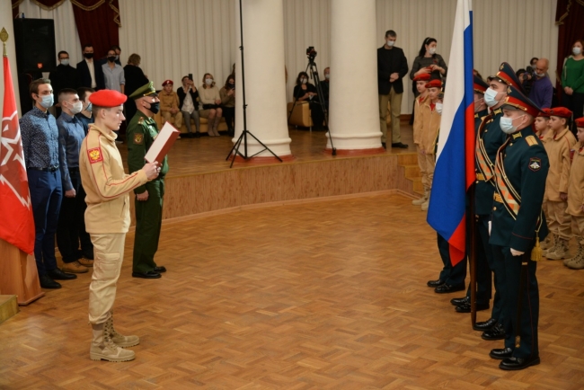 Image for Церемония приема в ряды ВВПОД «ЮНАРМИЯ» прошла в Дзержинске