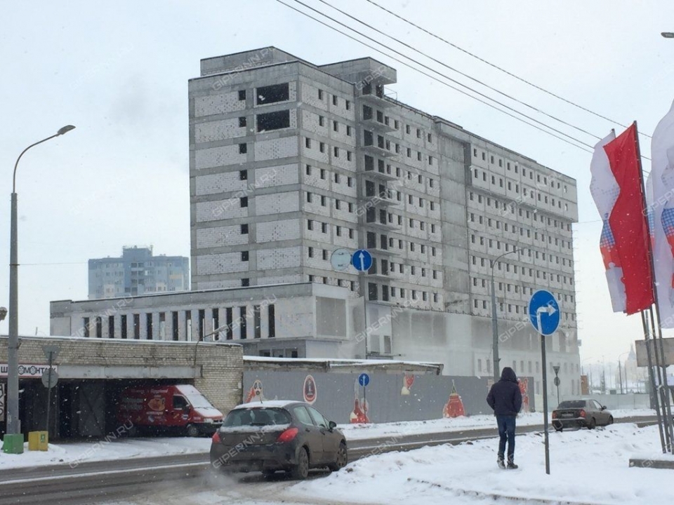 Недостроенный отель Ibis вновь продаётся в Нижнем Новгороде