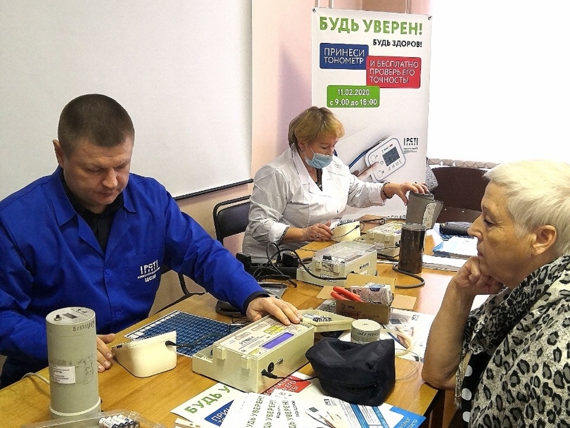 Более 1000 тонометров проверили в рамках акции в Нижегородской области
