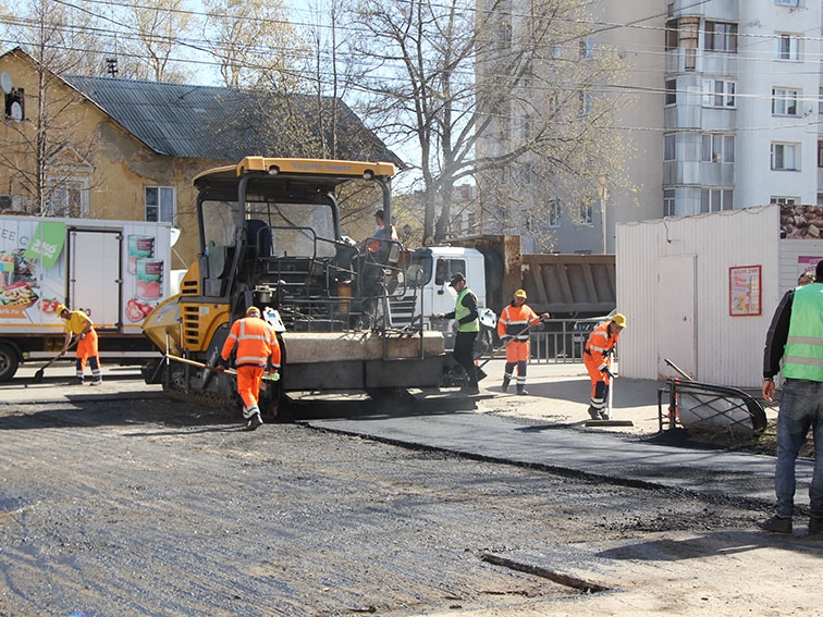 Более 13 000 кв. метров дорог и тротуаров отремонтируют в Канавинском районе до 22 сентября