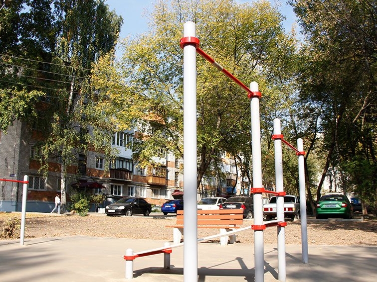 24 двора благоустроили в Автозаводском районе Нижнего в 2019 году
