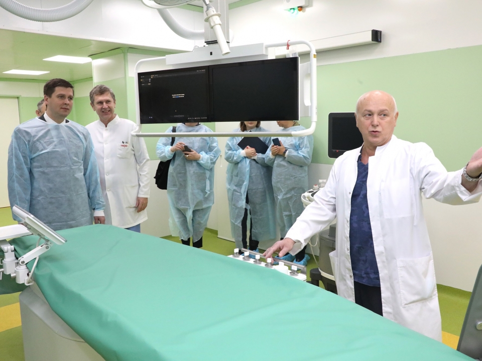 Гибридную операционную открыли в нижегородском кардиоцентре