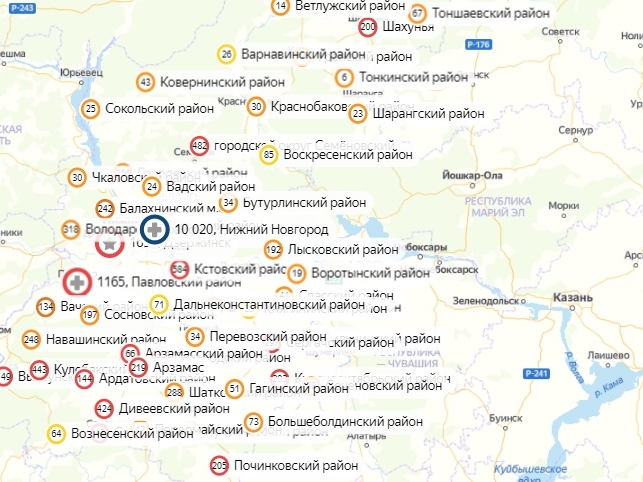 В 20 районах Нижегородской области не нашли коронавирус