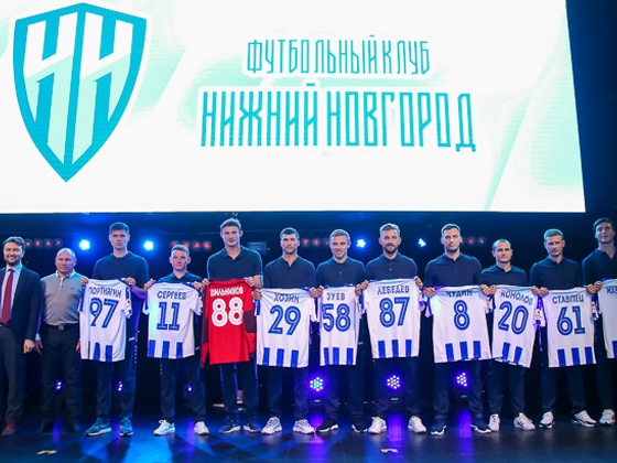Десять новичков пополнили состав футбольного клуба «Нижний Новгород»