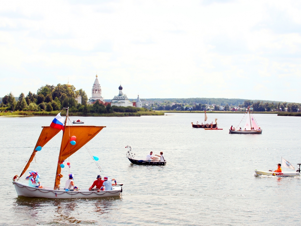 Более 30 лодок примут участие в регате фестиваля «Русская Тоскания» в Нижегородской области