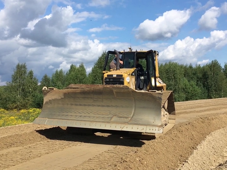 Строительство автомобильной дороги Неклюдово–Золотово в Нижегородской области идёт с отставанием от графика