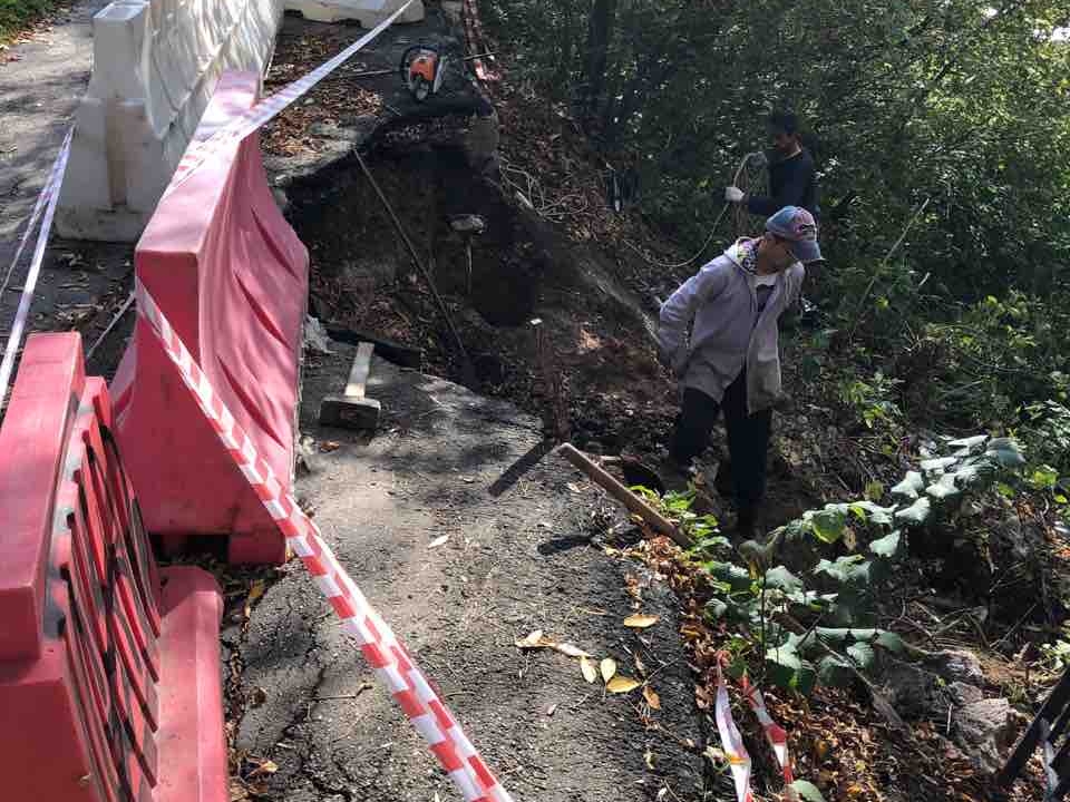 Началась ликвидация последствий провала грунта на Зеленском съезде в Нижнем Новгороде